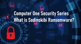 What is the Sodinokibi Ransomware - A cybersecurity image is presented